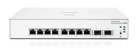 HPE Networking Instant On 1930 8-Port Gb Ethernet 8 x GE, 2X 1G SFP, L2+ Smart Switch US Cord | JL680A#ABA