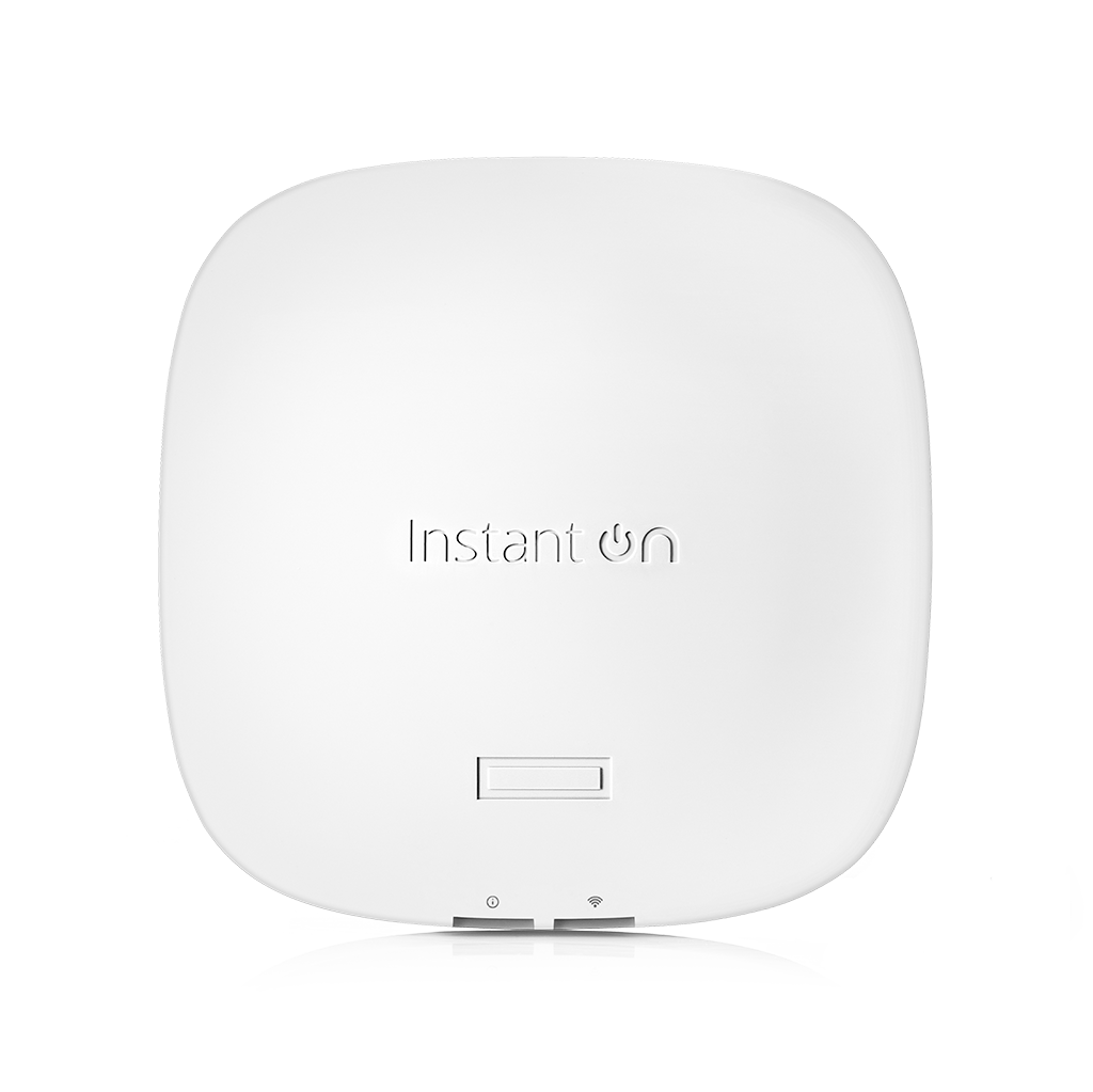 HPE Networking Instant On AP21 2x2 WiFi 6 Wireless Access Point | Single-Room, Secure, Smart Mesh Support | US Model | Power Source Not Included | S1T08A