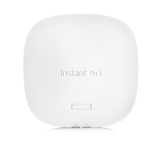 HPE Networking Instant On AP25 .11ax 4x4 Wi-Fi Access Point | US Model | Power Source Included | R9B32A