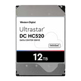 WD Ultrastar 0F29562 DC HC520 12TB HDD SAS-12Gbps 3.5-Inch Internal Hard Drive ‎HUH721212AL4204