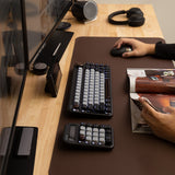 AZIO IK404 IZO Wireless Mechanical Keyboard with Red Switches in Black Willow