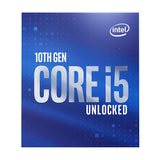 Intel BX8070110600K Core i5-10600K Desktop Processor 6 Cores up to 4.8 GHz Unlocked LGA1200 (Intel 400 Series Chipset) 125W