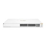 HPE Networking Instant On 1930 24-Port Gb Ethernet 24xGE PoE (195W), 4X 1G/10G SFP+, L2+ Smart Switch US Cord | JL683A#ABA