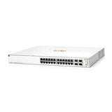 HPE Networking Instant On 1930 24-Port Gb Ethernet 24xGE PoE (370W), 4X 1G/10G SFP+, L2+ Smart Switch US Cord | JL684A#ABA