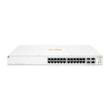HPE Networking Instant On 1930 24-Port Gb Ethernet 24xGE PoE (370W), 4X 1G/10G SFP+, L2+ Smart Switch US Cord | JL684A#ABA