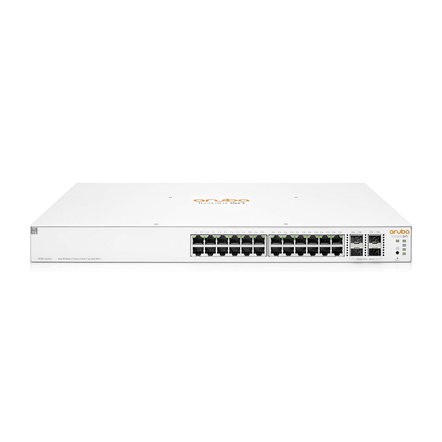 HPE Networking Instant On 1930 24-Port Gb Smart-Managed Layer 2+ Ethernet Switch with PoE | 24x 1G | 4X SFP+ | JL684B#ABA