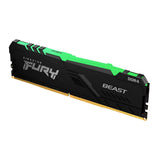 Kingston KF432C16BBA/32 FURY Beast RGB 32GB 3200MHz DDR4 CL16 Desktop Memory Single Stick