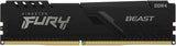 Kingston Fury Beast 16GB (2x8GB) 3200MHz DDR4 CL16  288pin DIMM Memory Kit KF432C16BBK2/16