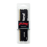 Kingston KF436C18BB/32 FURY Beast 32GB 3600MHz DDR4 CL18 Desktop Memory Single Stick, Black