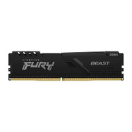 Kingston KF436C18BB/32 FURY Beast 32GB 3600MHz DDR4 CL18 Desktop Memory Single Stick, Black
