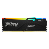 Kingston KF552C40BBA-8 FURY Beast RGB 8GB 5200MT/s DDR5 CL40 DIMM Desktop Memory Single Module ,Intel XMP 3.0