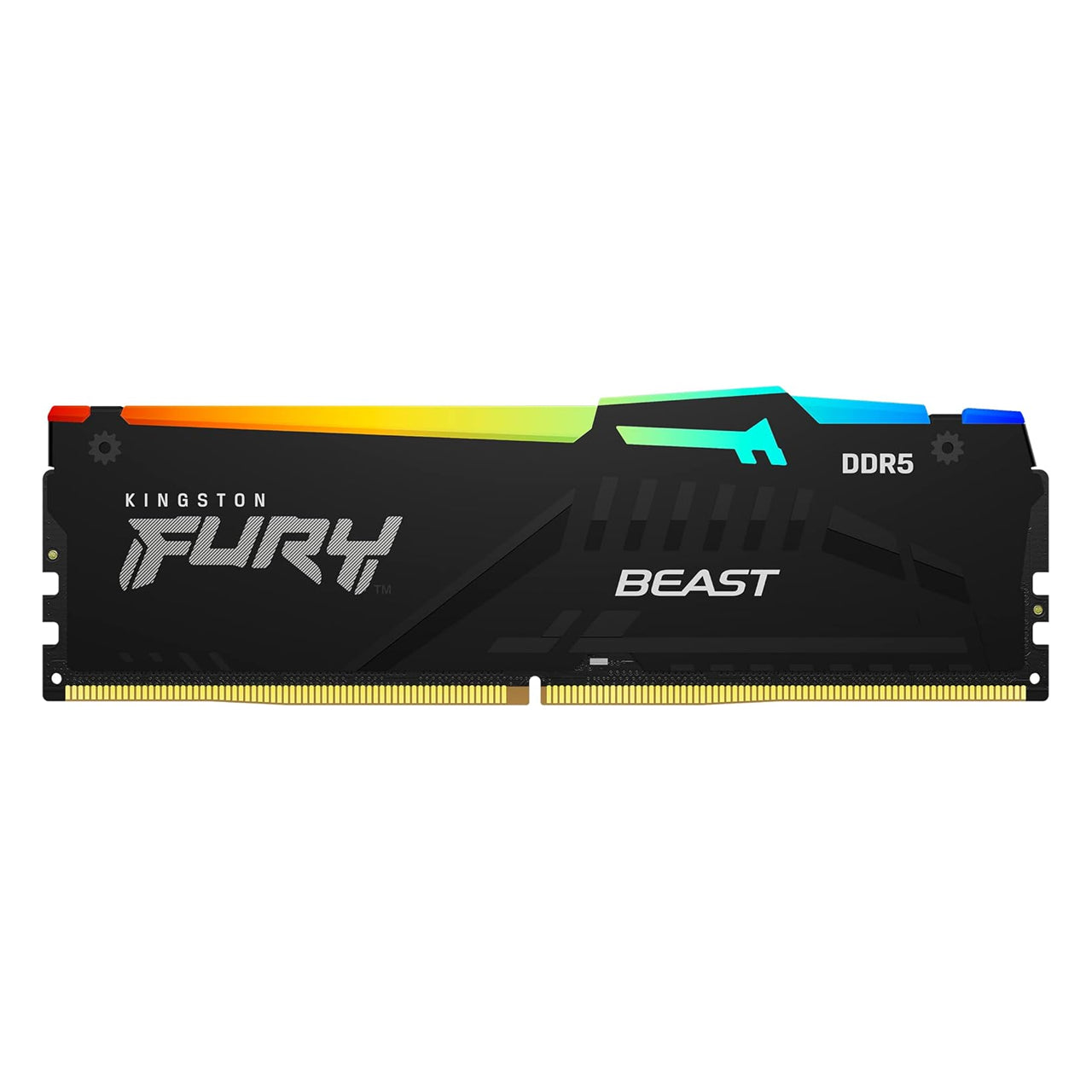 Kingston KF552C40BBA-8 FURY Beast RGB 8GB 5200MT/s DDR5 CL40 DIMM Desktop Memory Single Module ,Intel XMP 3.0