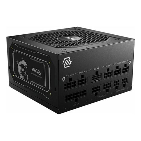 MSI MAG A850GL PCIE5 II 850W 80 PLUS Gold Modular Power Supply