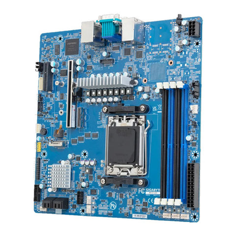 Gigabyte MC13-LE2 Motherboard - AMD EPYC 4004 / Ryzen 9000 / Ryzen 7000 - microATX UP 1Gb/s LAN