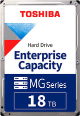 Toshiba 18TB  7200RPM 512e 3.5" SATA Enterprise Desktop Hard Drive MG09ACA18TE