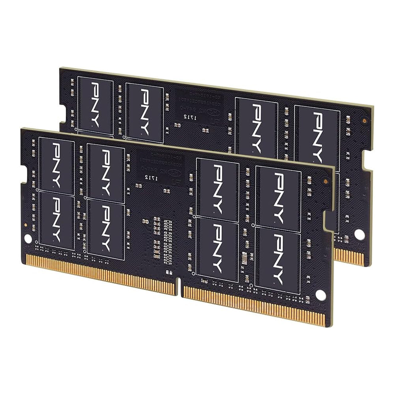 PNY MN32GK2D43200-TB Performance 32GB (2x16GB) DDR4 DRAM 3200MHz CL22  1.2V Notebook/Laptop (SODIMM) Memory Kit