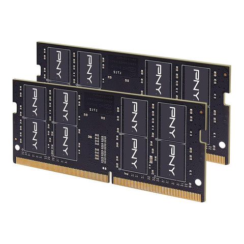 PNY MN32GK2D43200-TB Performance 32GB (2x16GB) DDR4 DRAM 3200MHz CL22  1.2V Notebook/Laptop (SODIMM) Memory Kit