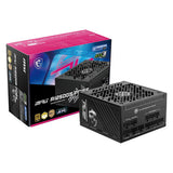 MSI MPG A1250GS PCIE5.1 ATX 3.1 Gaming Power Supply - Full Modular-80 Plus Gold Certified 1250W ATX PSU,10 Year Warranty