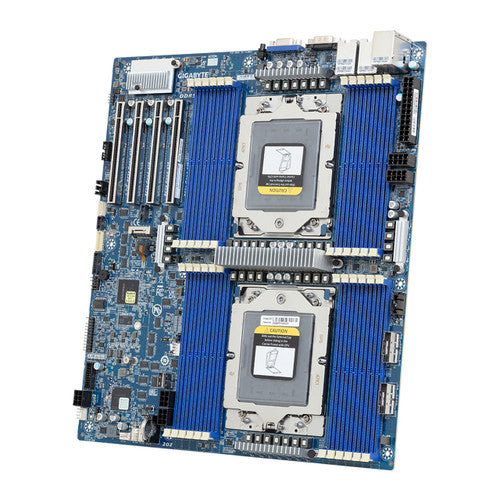 Gigabyte MZ73-LM1 Server Motherboard - AMD EPYC 9005/9004 DP, 4x Gen4 PCIe, E-ATX