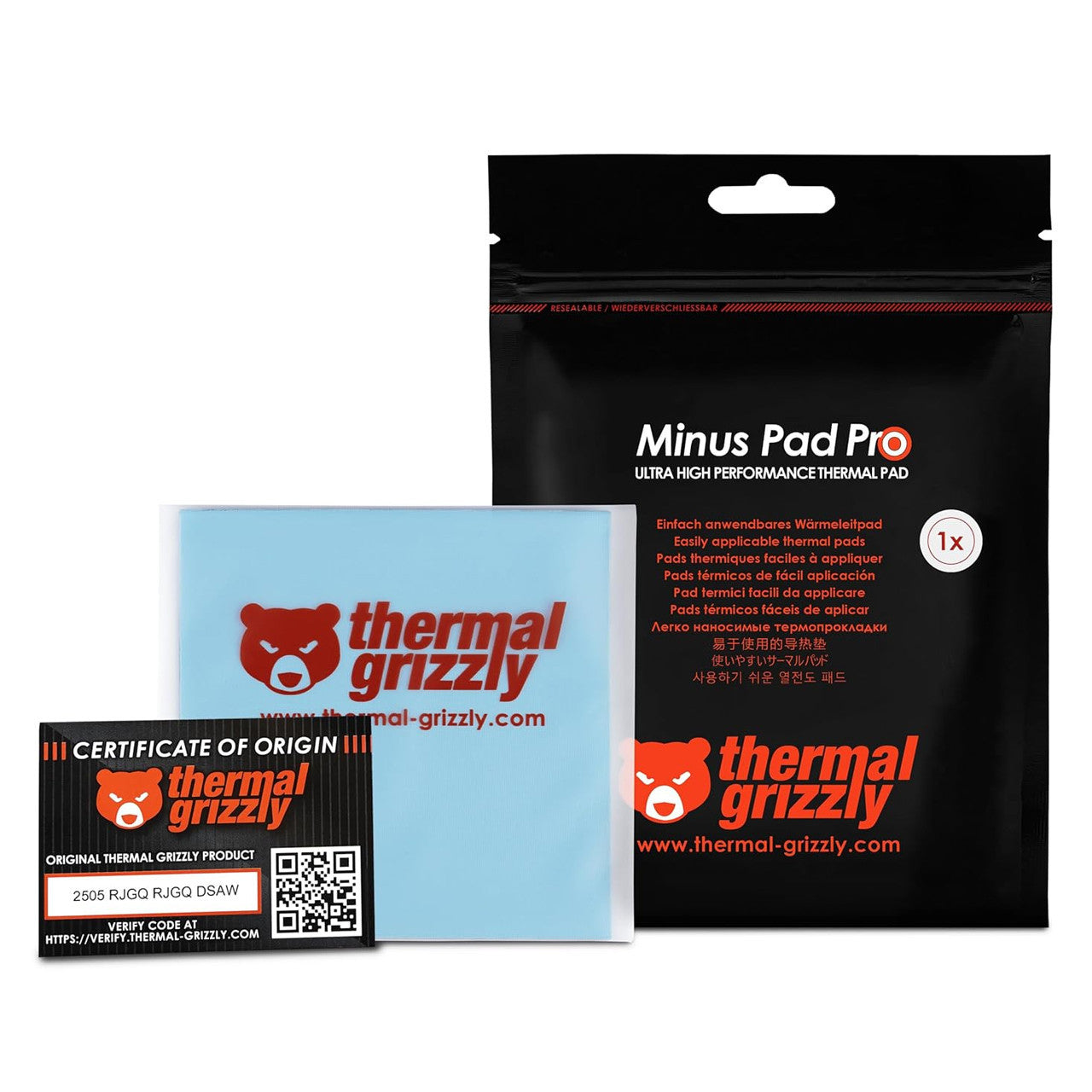 Thermal Grizzly TG-MP-P-100-100-15 Minus Pad Pro 100x100x1.5mm