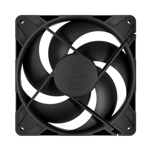 Arctic ACFAN00329A P14 Pro Reverse 140mm Case Fan  fluid dynamic bearing - max 2650 RPM - PWM regulated