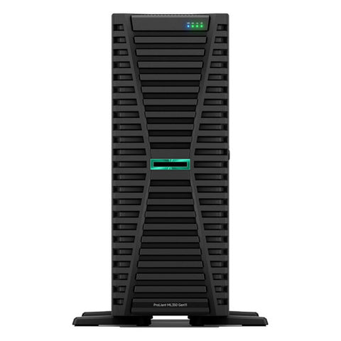 HPE P71688-005 ProLiant ML350 Gen11 4514Y16-Core 1P 2x32GB-R 8SFFBCM5719 1GbE 2x480GB SATA SSD 2x800W PS Tower Server
