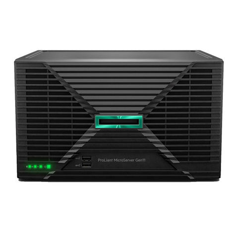 HPE P78521-005 ProLiant MicroSvr Gen11 E-2414 2.6GHz 4-Core 1x16GB 4LFF-NHP 1GbE iLO KIT 1x180W PS Micro Server