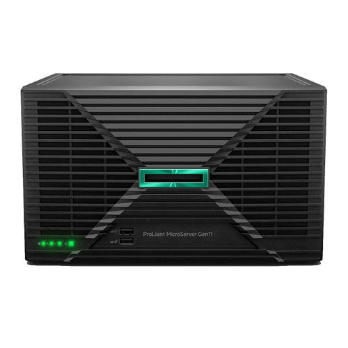 HPE P74440-005 ProLiant MicroSvr Gen11 E-2434 4-Core 1x32GB 4LFF‑NHP 1GbE 1x4TB SATA HDD iLO KIT 1x180W PS Micro Server