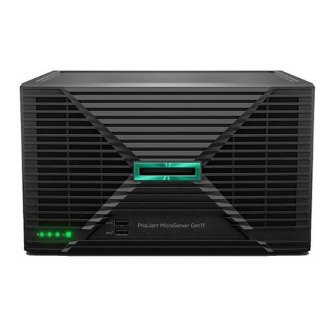 HPE P74440-005 ProLiant MicroSvr Gen11 E-2434 4-Core 1x32GB 4LFF‑NHP 1GbE 1x4TB SATA HDD iLO KIT 1x180W PS Micro Server