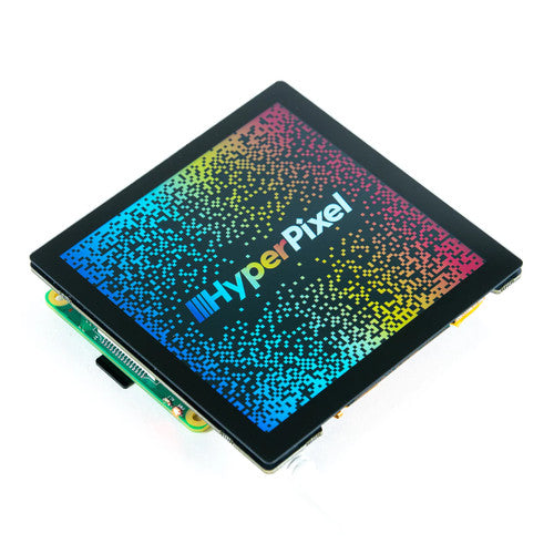 Pimoroni PIM470 HyperPixel 4.0 Square - Hi-Res Display for Raspberry Pi – Touch