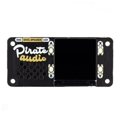 Pimoroni PIM485 Pirate Audio Speaker, mini mono speaker, high-res display for Raspberry Pi