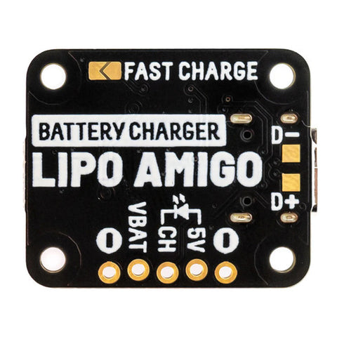 Pimoroni PIM611 LiPo Amigo (LiPo/LiIon Battery Charger) – LiPo Amigo, convenient USB-C