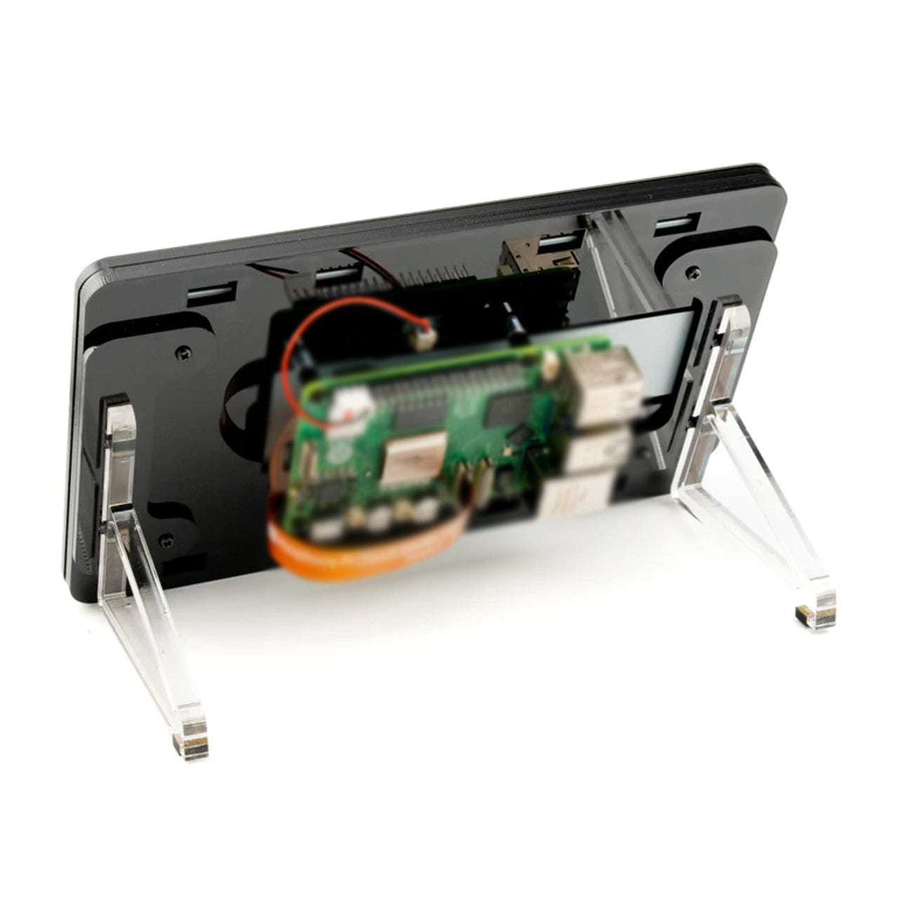 Pimoroni PIM757 Pibow Frame for Raspberry Pi Touch Display 2 (Noir Black)