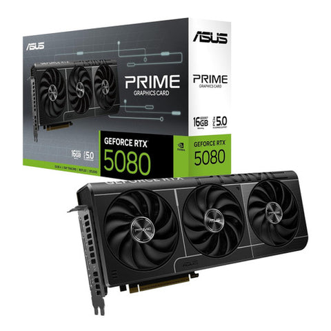 ASUS PRIME-RTX5080-16G (SFF-Ready) Prime GeForce RTX 5080 16GB GDDR7 Graphics Card