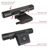 AVerMedia PW313D DualCam, Two Autofocus Cameras in 2K30fps and 1080p30fps, Works with Zoom, Teams, Skype, Includes Tripod