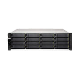 QNAP ES1686DC 16-Bay 128G Active Dual Controller ZFS Nas/Iscsi/Ip-San. 3U, Sas 12G/40Gbe-Ready