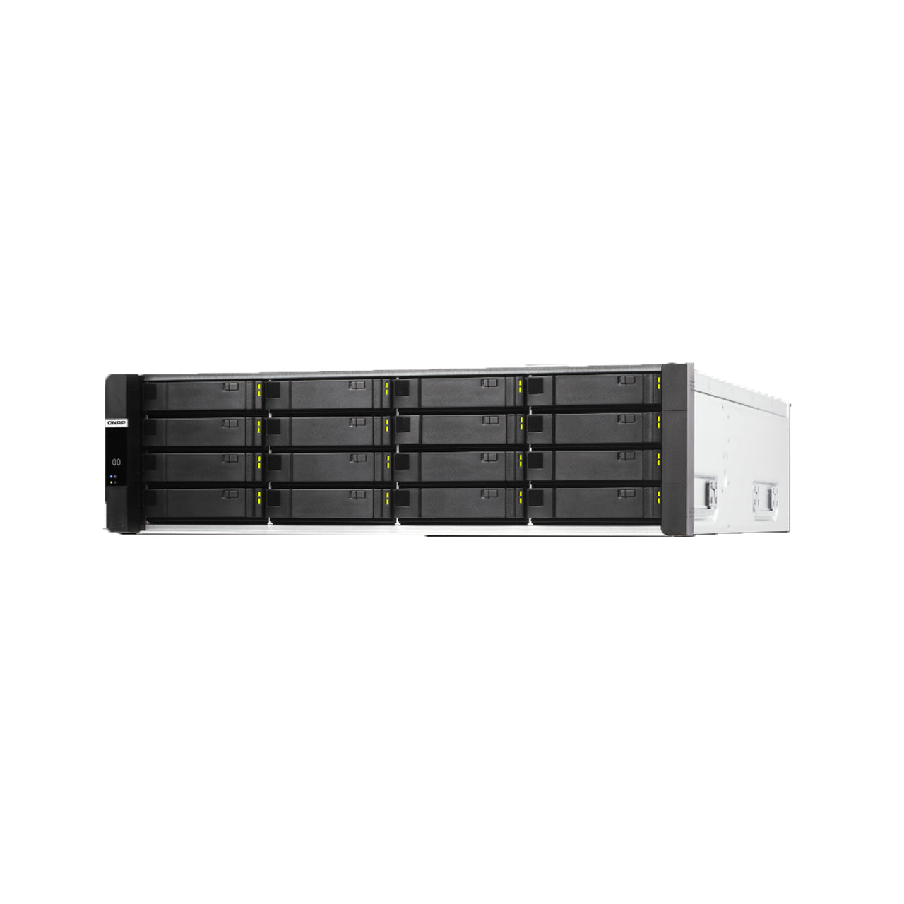 QNAP ES1686DC 16-Bay 96G Active Dual Controller ZFS Nas/Iscsi/Ip-San. 3U, Sas 12G/40Gbe-Ready