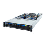 Gigabyte 2U Rack Server - AMD EPYC 9004, Dual CPU, 3x Gen3 M.2, 4x Gen5 PCIe Slots, 24+4 Gen5 NVMe/SATA/SAS-4 Bays R283-Z96 Rev. AAE2