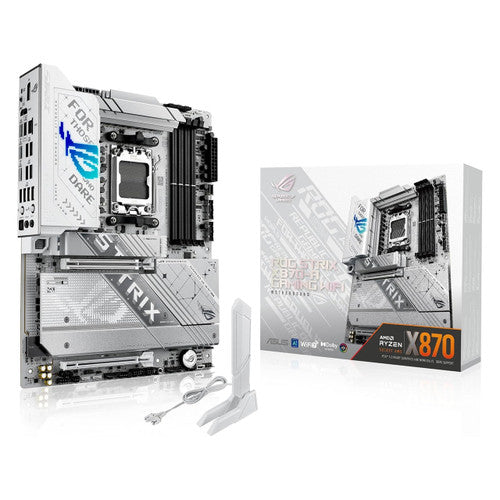 ASUS ‎ROG STRIX X870-A GAMING WIFI AMD AM5 X870 ATX Motherboard Dynamic OC Switcher, DDR5 4X M.2, PCIe 5.0, USB4
