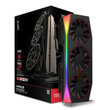 XFX Mercury AMD Radeon RX 9070XT OC Magnetic Air Edition with RGB 16GB GDDR6 HDMI 3xDP, AMD RDNA 4 RX-97TMARGBA