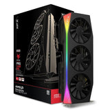 XFX Mercury AMD Radeon RX 9070XT OC Gaming Edition with RGB 16GB GDDR6, HDMI 3xDP, AMD RDNA 4 RX-97TRGBBB9