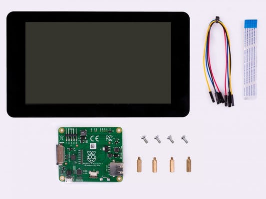 Raspberry Pi SC1227 7-Inch touch display screen for Raspberry Pi single board computers