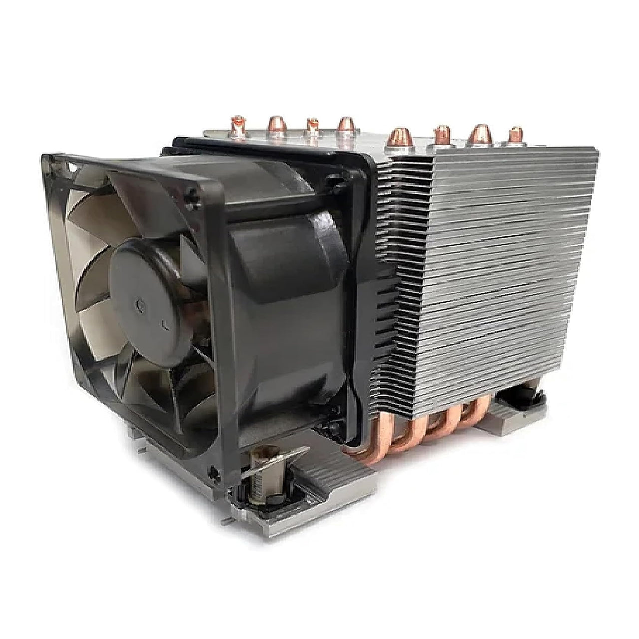 Dynatron IIntel Socket FCLGA 4677 Sapphire Rapids 3U Active Cooler Aluminum Stacked Fins, Heatsink with Heat Pipes S6