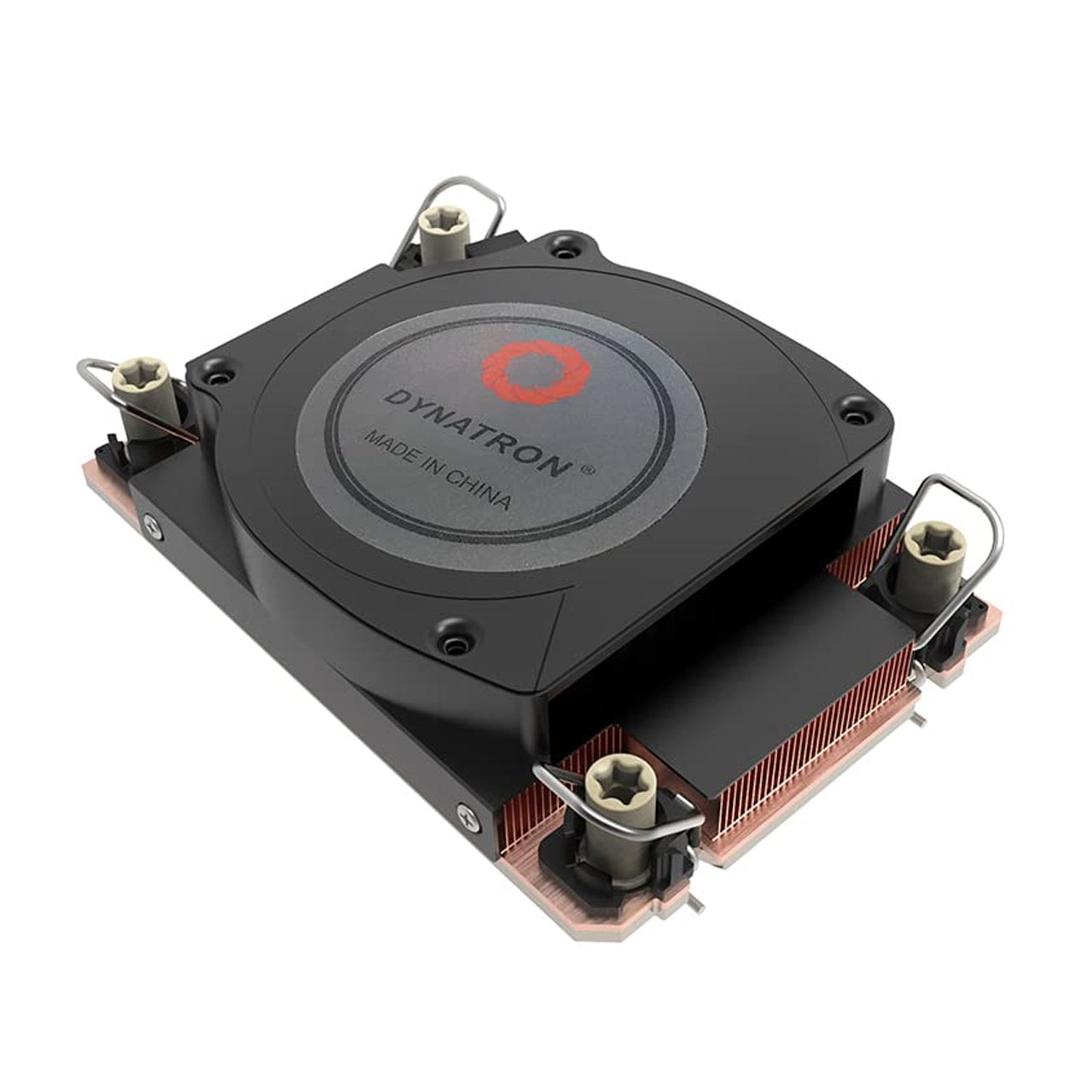 Dynatron Intel Socket LGA 4677 Sapphire Rapids CPU Copper Heatsink and Side Blower S7