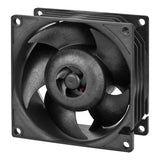 Arctic ACFAN00292A S8038-7K (4 Pieces) - Fan, 80x80x38 mm, 500-7000 RPM, PWM Regulated, 4-pin Connector, 12 V DC, Black