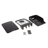 Raspberry Pi Active Cooling PWM Fan Protection, Inbuilt fan case, Black-Grey SC1160