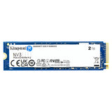 Kingston SNV3S/2000G NV3 2TB M.2 2280 NVMe SSD PCIe 4.0 Gen 4x4 Up to 6000 MB/s
