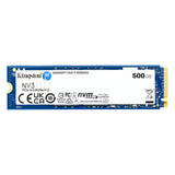 Kingston SNV3S/500G NV3 500GB M.2 2280 NVMe SSD PCIe 4.0 Gen 4x4 Up to 5000 MB/s