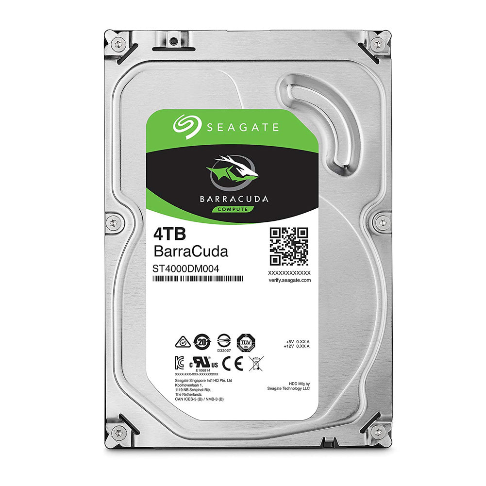Seagate ST4000DM004 Barracuda 4TB SATAlll 256MB Cache 3.5" Internal Hard Drive