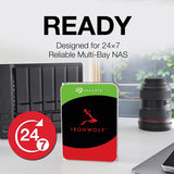 Seagate ST4000VN006 IronWolf 4TB 5400 RPM 256MB Cache SATA 6.0Gb/s 3.5" Internal Hard Drive